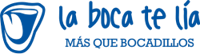 The logo of la boca te lía.